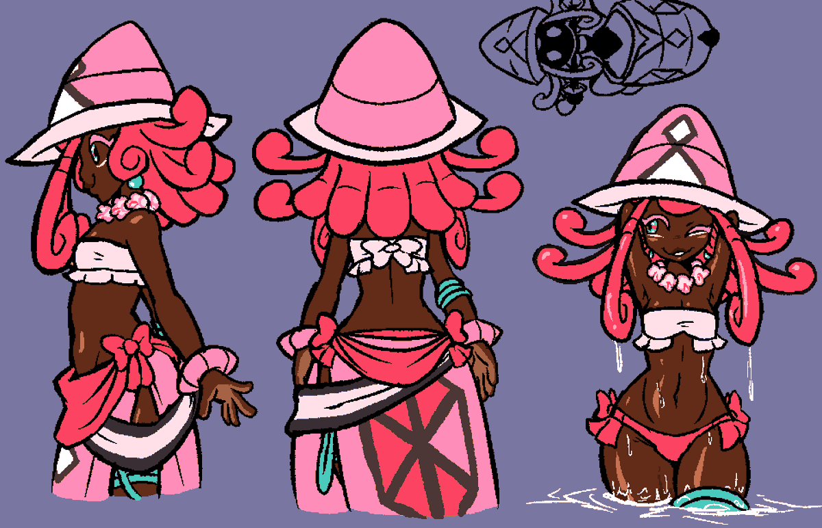 SoniverseU's tweet photo. more Lehua, my Tapu Lele gijinka https://t.co/Odo9adVcDi