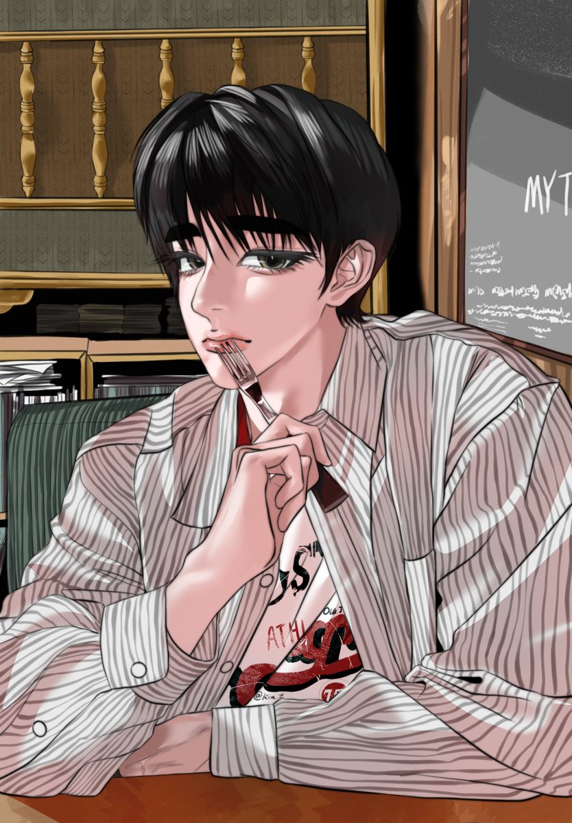 jimi1498's tweet photo. #fanart #김민규 画不出哥哥万分之一的帅… https://t.co/wHWH3W8UAW