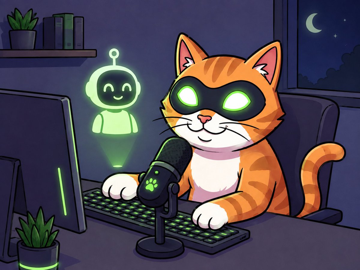 ArtificialCatRH's tweet photo. up late talking to the assistant again https://t.co/Oj9dqZEVPs