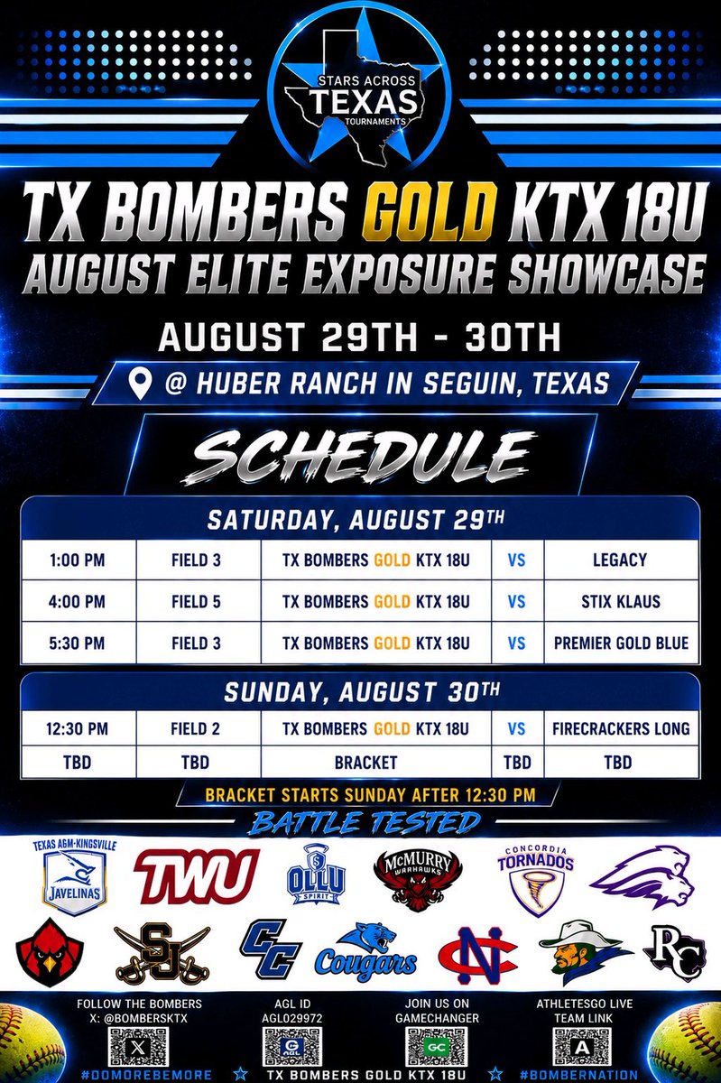 wren_s04's tweet photo. It’s tiiiiiimmmmeee! Bombers back on the field this weekend in Seguin! Come out and watch us compete! @BombersKTX #domorebemore #wearenotthesame #blueblooded https://t.co/eRgDMqSMsT