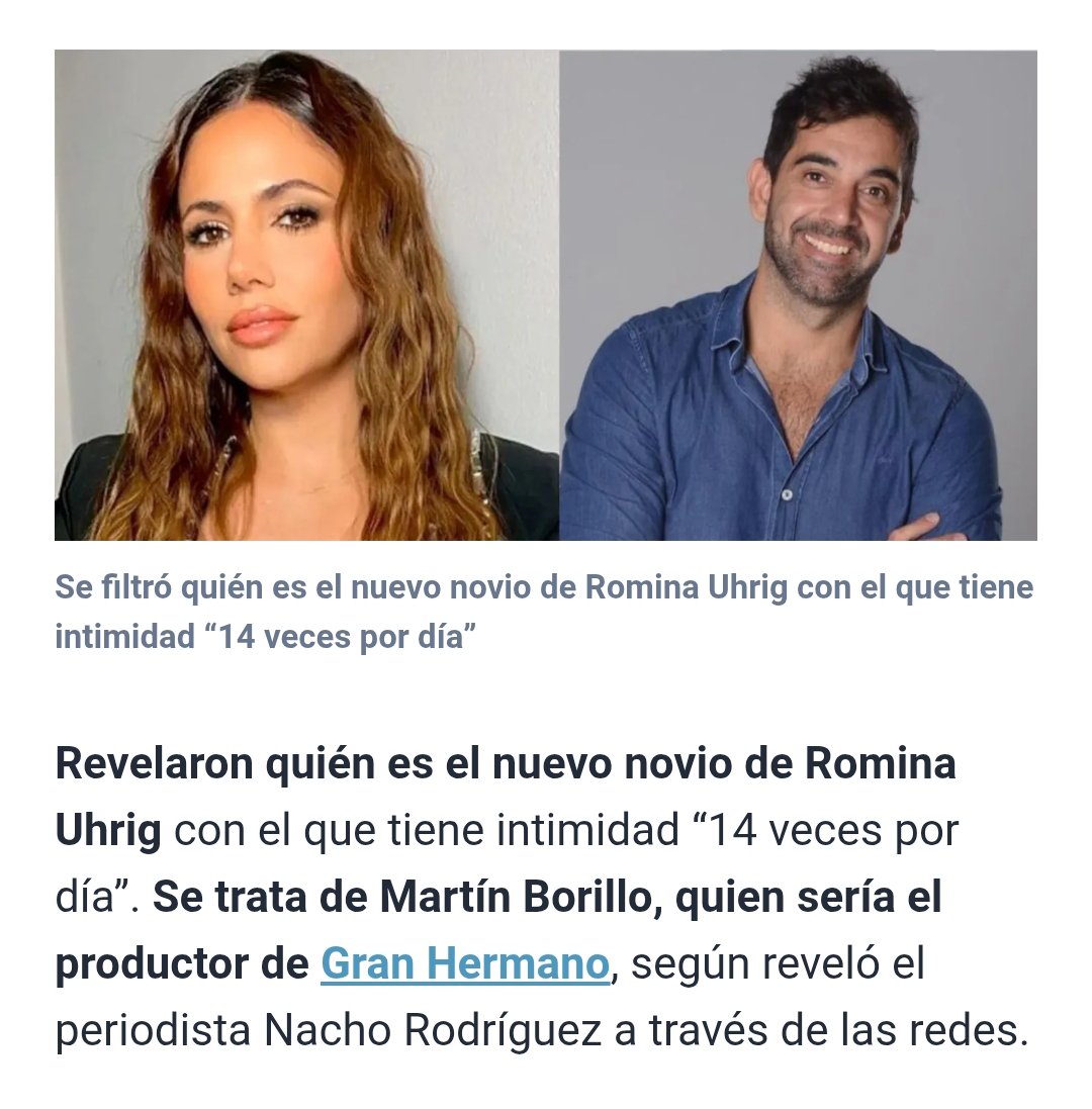 FCRosinistas's tweet photo. La familia de Pincoya tendría que pedir garantías porque la van a estafar

Si Romina Uhrig que es pareja de Borrillo (productor general de @GranHermanoAr) pone esto es porque hay tongo🤮

#GranHermano
#GeneraciónDorada
#GranHermanoGeneraciónDorada
@pincoyasinglam @santiagodelmoro https://t.co/iEwppkIk3H