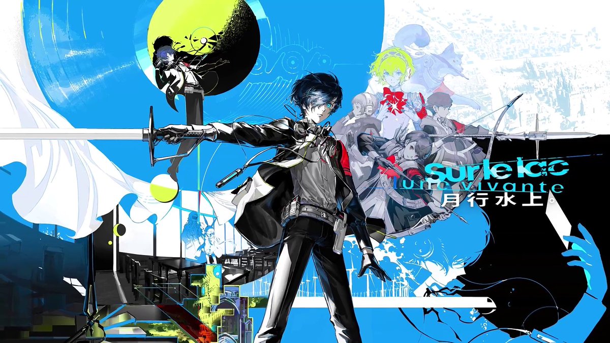 ScrambledFaz's tweet photo. Arknights x Persona 3 Reload - Collaboration Key Visual https://t.co/bvUCnvEwXw