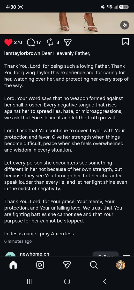 orbmombro's tweet photo. Taylor's account manager is praying for her protection against the microaggressions, hate, and lies spewed at her in the house against the Deevil in the House. Amen #bb28 https://t.co/1ojfORxoWD