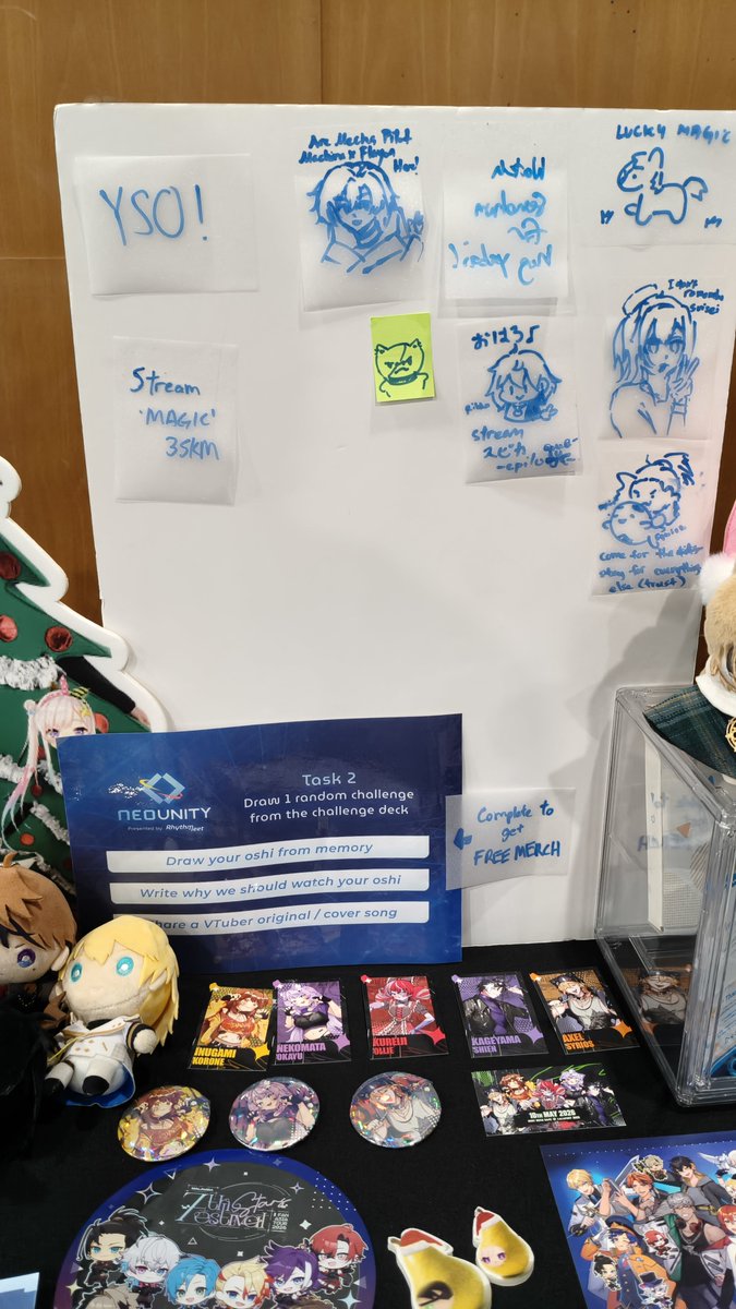 neounity_'s tweet photo. Thank you to those came on Day 1!
🫡🎉

We are now open on Day 2 at AMG26 Community Hall CM15!! Prizes to giveaway if you done 2 simple tasks! 💪 https://t.co/tuVjmjFwdm