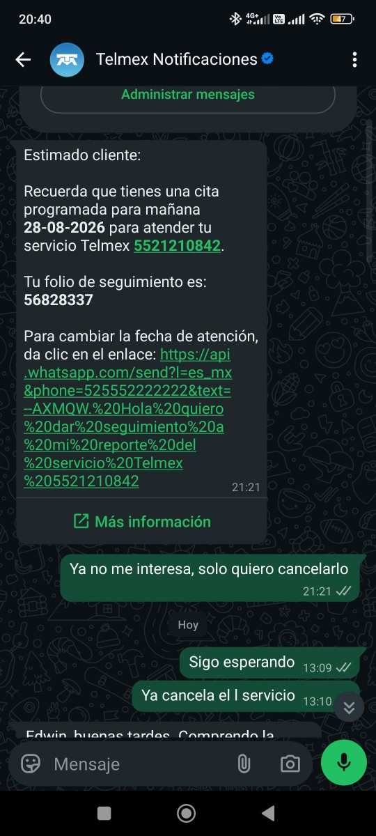 Edwinrmz13's tweet photo. @TELMEXSoluciona @joseameraz @Megacable @Profeco @COFETEL_MX Bueno vengan cuando quieran, les pagaré cuando yo quiera https://t.co/zRyQ1r1QZv