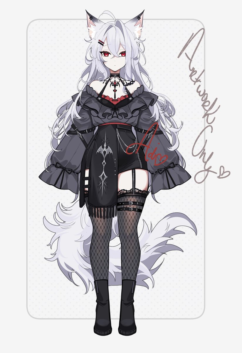 rohioart's tweet photo. Fox Vamp Sketch Design 🔽 (artwork) https://t.co/455XqR1g62