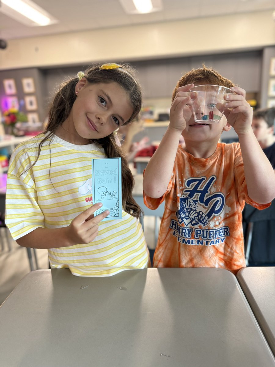 5thgradeplaid's tweet photo. Third grade was busy Saving Sam! 🛟🐛 What a fun, hands on activity for building teamwork, communication, problem solving, and patience! Our students learned that sometimes the best solutions come from working together. 💙 #thirdgrade #dg58pride https://t.co/rghFuaU2DE