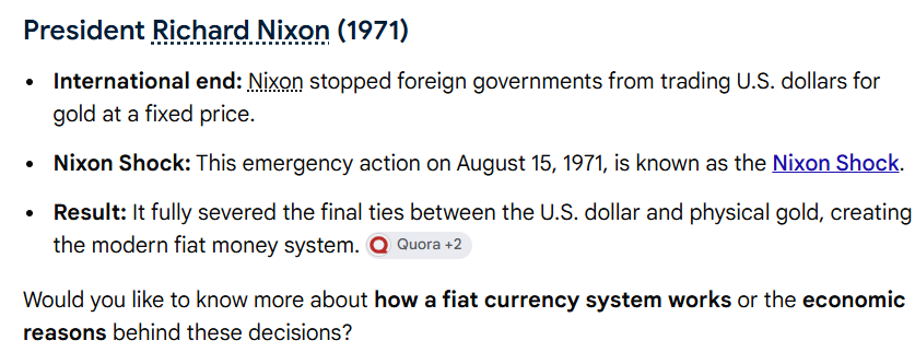 Coffee_Slugger's tweet photo. @Jaxxrad @EsotericKang Nixon pulled us off gold standard and placed the call to the moon...  Listen to the calls with your "apply this to gold standard/fiat currency" filter on the glasses.  Weights and measures.  Hmmm.  Maybe fits?  idk. https://t.co/PcHxQlyxtC