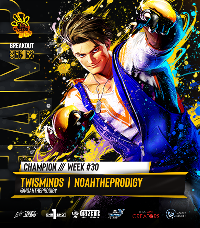 BreakoutES's tweet photo. π« Breakout Series: #StreetFighter6 #30
Congratulations to @NoahtheProdigy!!!
π
Your BES Top 8:
@Lazyboredom / @ibeballinfr / @ramunefgc / Beast_o / Gtrfrk87 / Shadowforce / @Bjr45678
ποΈ Special Thanks to:
@RamenHoodlum, & @CaptainNoFun_G
#BreakoutSeries https://t.co/Zm30pOYnHm