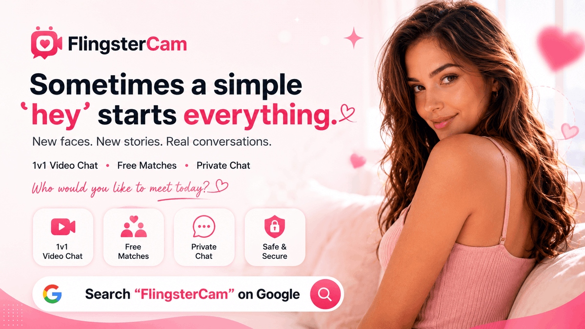 flingstercam's tweet photo. Sometimes one conversation is all it takes to make your day a little more interesting. ✨

Meet someone new, say hey, and see where it goes.

Start your next conversation: https://t.co/3OwTq6olHp

#FlingsterCam #VideoChat https://t.co/y2ECSg1Alc