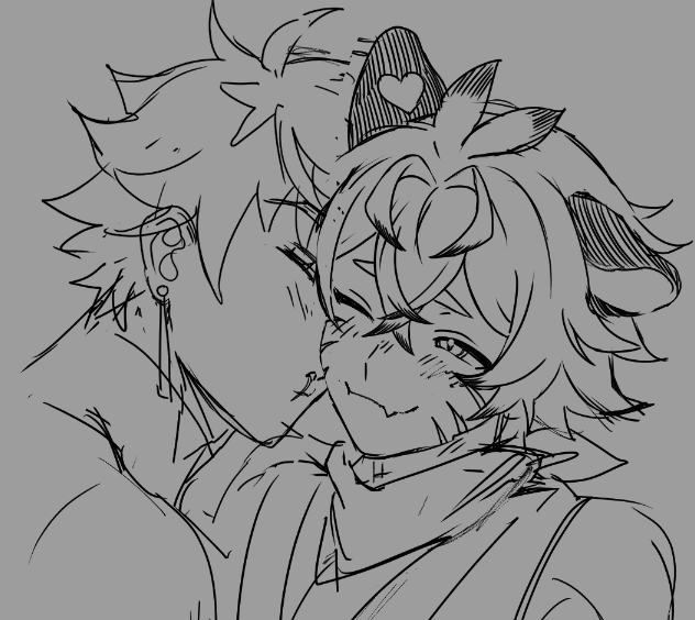 Yvessecretpond's tweet photo. More hommies kissing. https://t.co/FUd7ZYw8WE