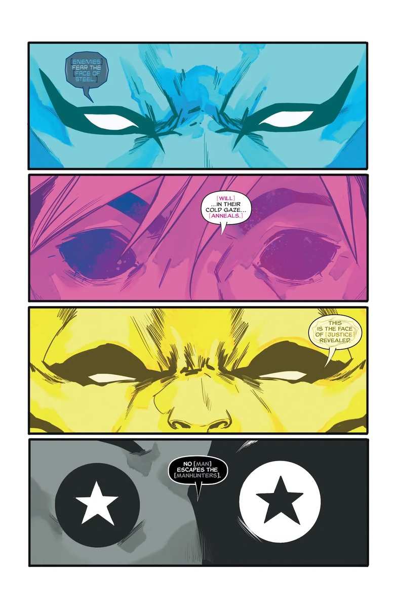 JTWonderdome's tweet photo. We got previews of Absolute Green Lantern #18. In this previews, we got four faces Face of Steel, Hal Jordan's pink level, someone who is in Abin Aur and a manhunter. We also get the flashback of 1943, Agent Emily Hawke and uncovered the truth of what is happening https://t.co/5xBVFLRTKt