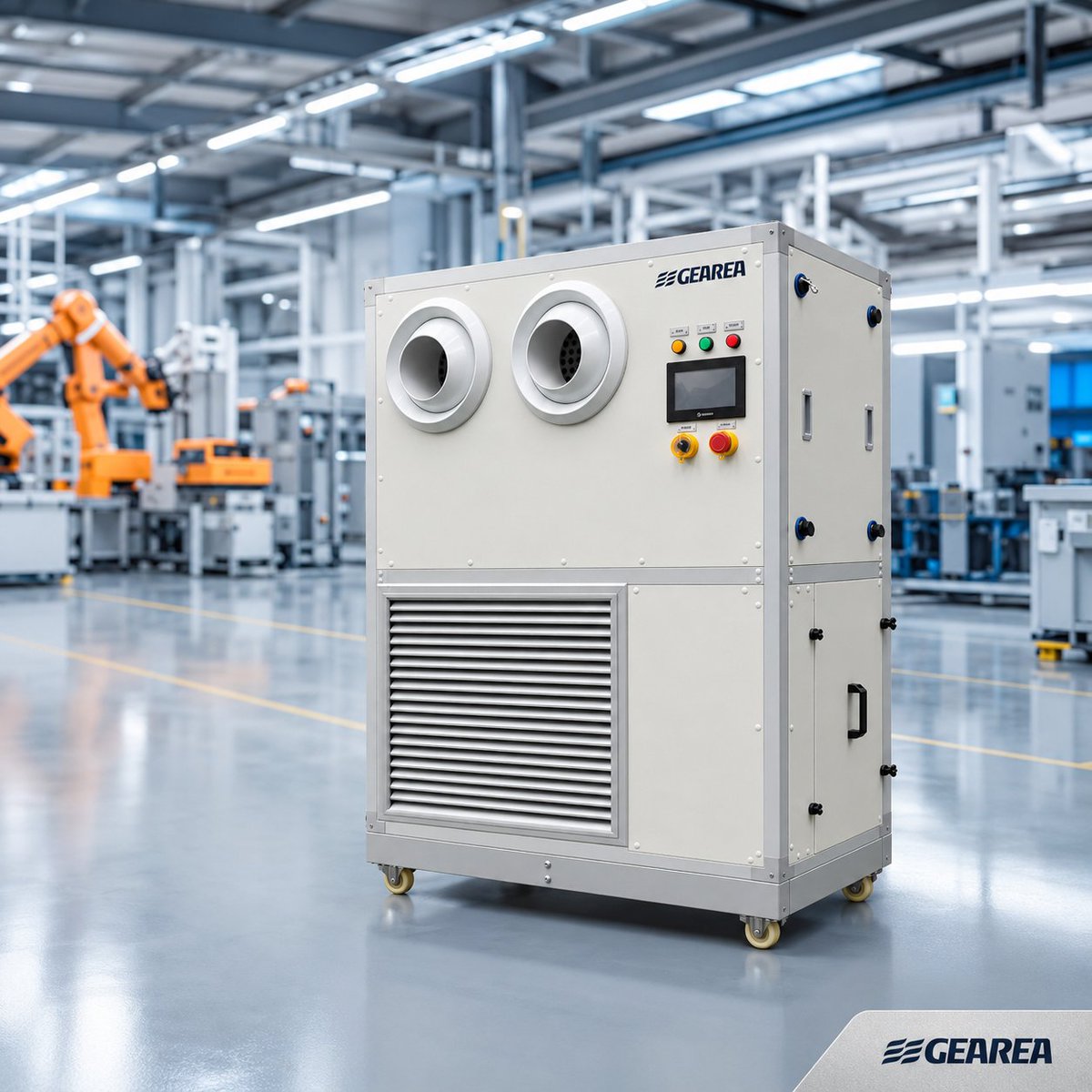 Gearea_Climate's tweet photo. A simpler system for precise humidity control.

GEAREA integrates cooling, dehumidification, heat recovery and control into one packaged unit.

#GEAREA #PackagedDehumidifier #Dehumidification #HumidityControl #HVAC #HeatRecovery #IndustrialHVAC #EnergyEfficiency https://t.co/PpHDy6qDZI