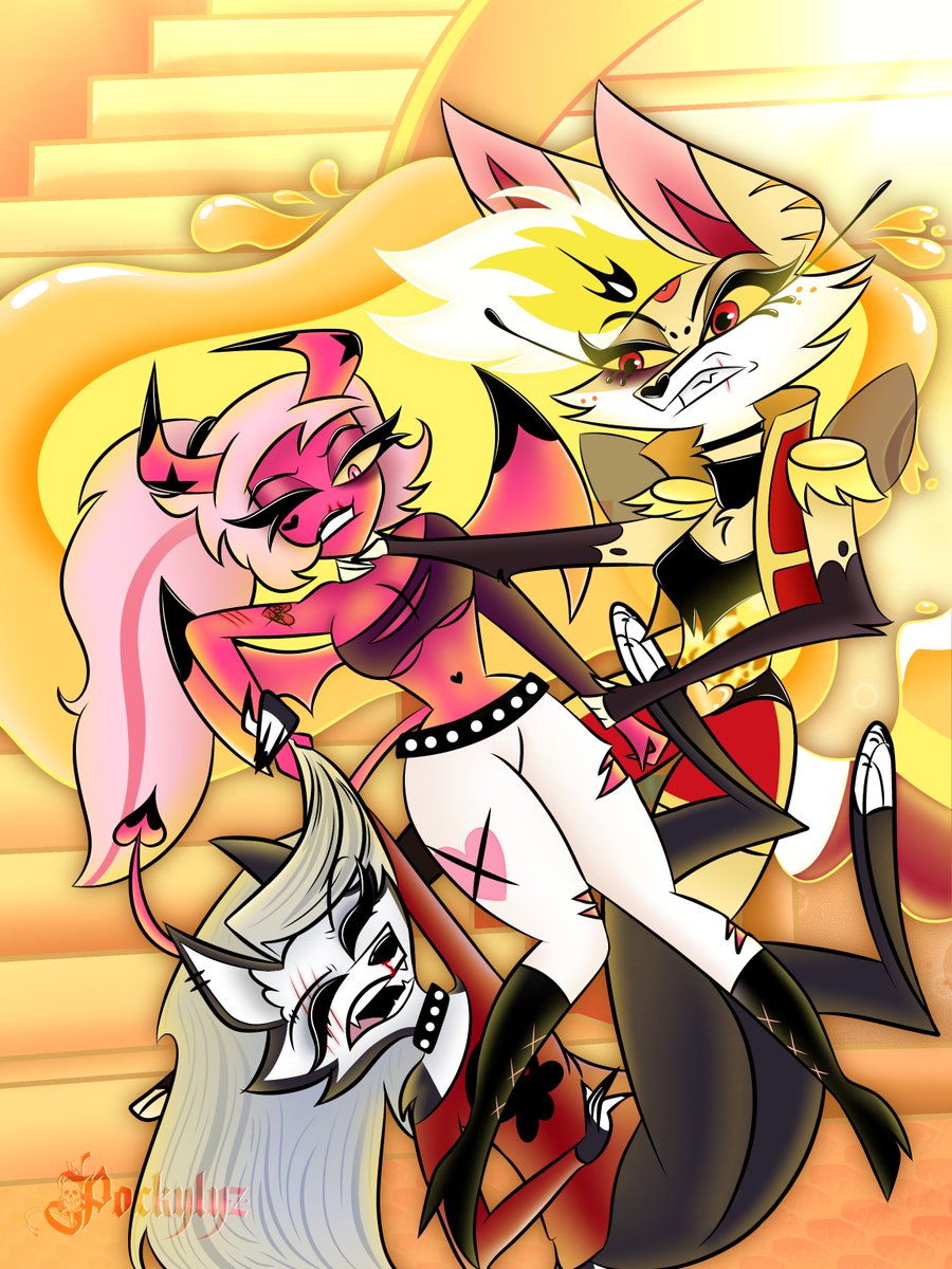 pockylyz's tweet photo. Commission for @LightningDust6
🍯🐺🎤🩷
Thank you so much for your support!
#Loona #Verosika #VerosikaMayday #QueenBee #HelluvaBoss #HelluvaBossLoona #HelluvaBossVerosika #Beelzebub https://t.co/yqTC8TdGW9