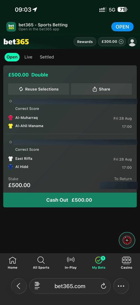 FIXEDMATCH_INF0's tweet photo. ®️ U N C O V E R E D ®️👁

🍀ORIGINAL TICKET OPENED🍀

       🍾 £500.00// £67,500.00 🍾

   💶🏅 Congratulations To All Our winners and thanks for the trust all, play with the best 🤝💥
#Chelsea #PSG #mancity @Haaland
#Lufc #lcfc #ncfc #mcfc #ncfc 
#USA #Barcelona 
#Bet365 https://t.co/8P2SB4Y2bV