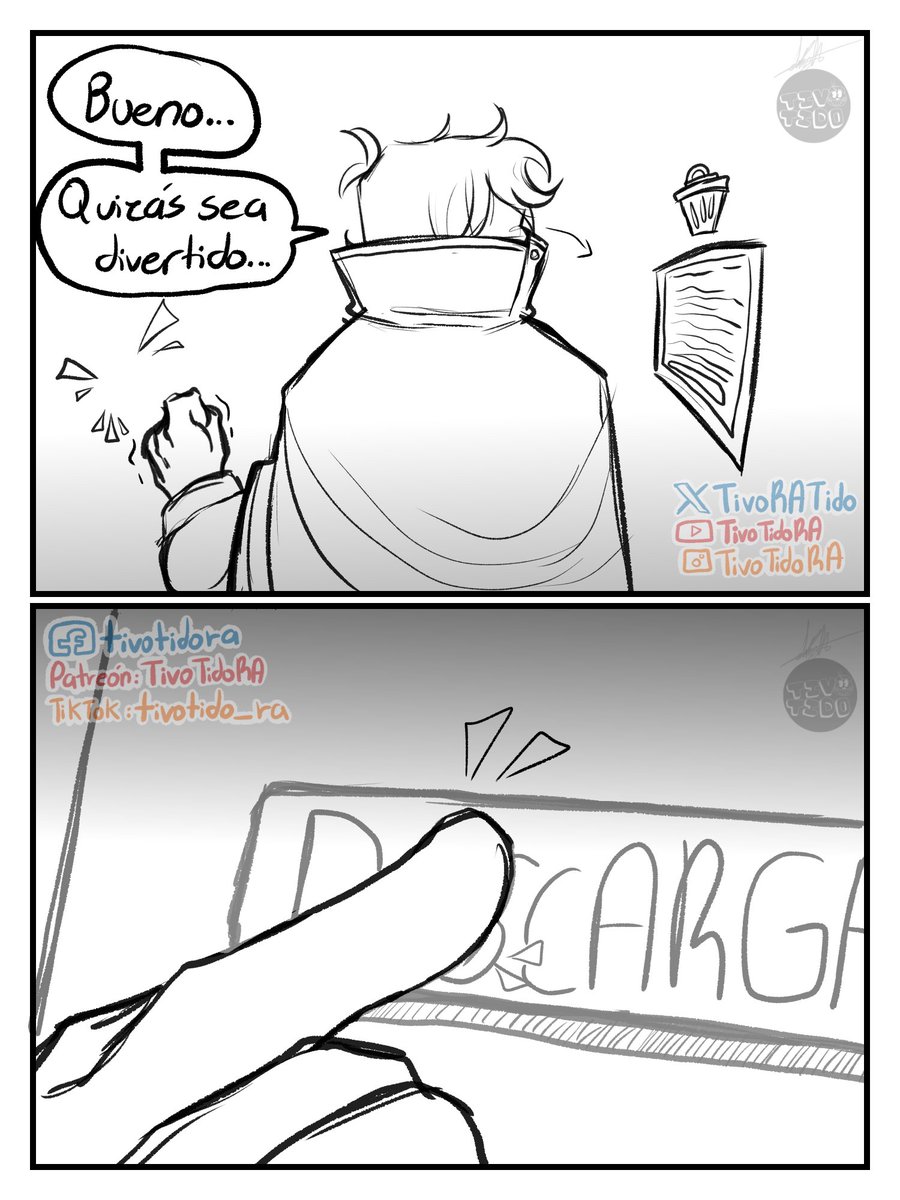 TivoRATido's tweet photo. Saque comic en patreon :D con las versiones que hise de Verity y Mob pero con personalidades opuestas, espero les guste :D
Este seria como el primer encuentro de estas versiones :D 
https://t.co/Z8n0HROkkK

#fanart #verity #art #minecraft #funny #au #foryoupage #like #parati https://t.co/eW4166KvMZ