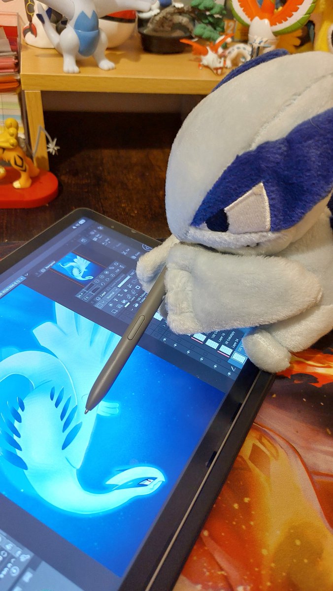 FeniciaDraws's tweet photo. Just in case you don't believe I am a Lugia IRL https://t.co/95IFwvKZmy