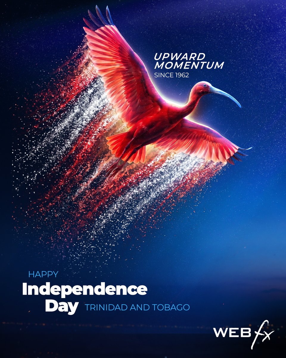 webfxtt's tweet photo. Every peak tells a story. Ours is still climbing. Happy Independence Day, Trinidad and Tobago. #IndependenceDay #Webfx https://t.co/HKlnFWnIn0