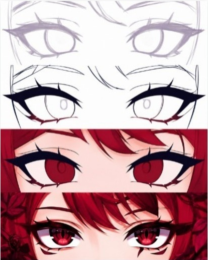 AriaVtuberozg's tweet photo. From sketch to final render watch these eyes come alive.

Every line every detail every shine… all crafted to bring the character’s gaze to life. 

Which stage is your favorite? 👀

#VTuber #artshare #ENVtuber https://t.co/huw8Sgb1JH