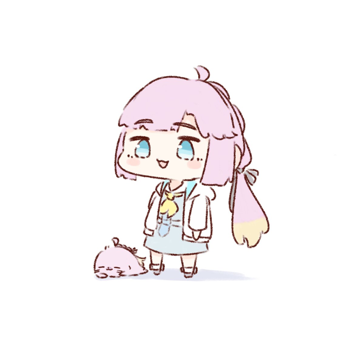 Ame_Ryu926's tweet photo. リハビリちびあにょ https://t.co/JarkhdicSK