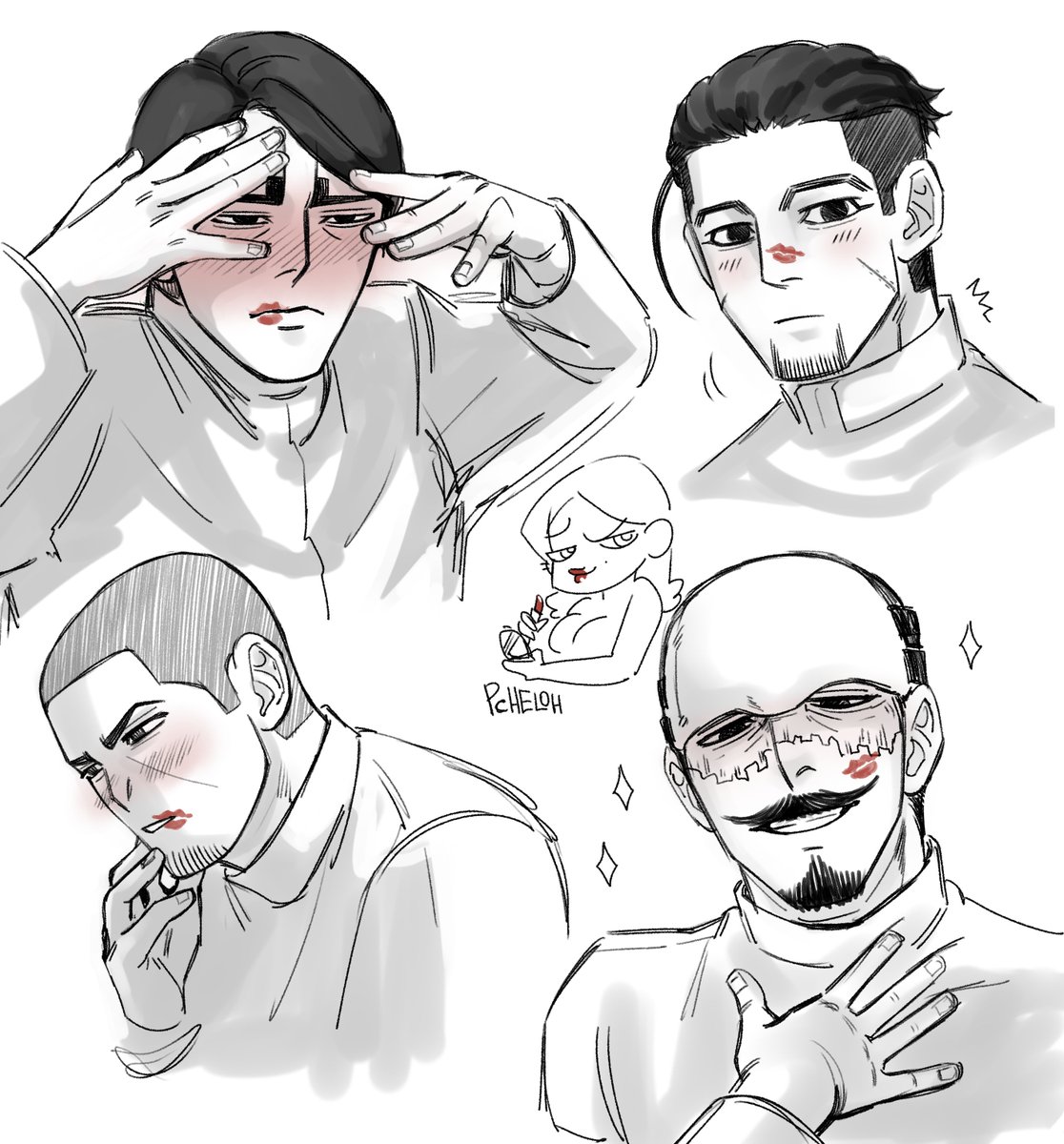 pcheloh_'s tweet photo. 👄💋Чмок и бам👊💥
#golden_kamuy #goldenkamuy #Koito #Tsukishima #Ogata #Tsurumi #Vasily #Usami https://t.co/NCsvW50YLI