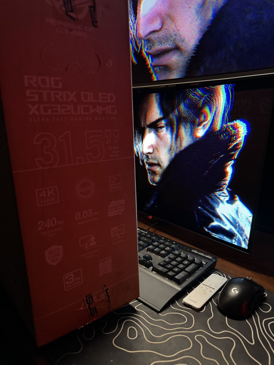 jlll7w's tweet photo. هلا بالزين ماشاءالله 🤍🤩
XG32UCWMG
OLED 31.5 inch 
4k 240hz
FHD 480hz 
glossy https://t.co/rcN7S5z66L