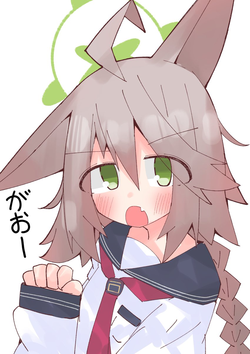 neetangel365's tweet photo. せんせー、狐は肉食獣なんだよ～？ https://t.co/dS9jsRIVO1