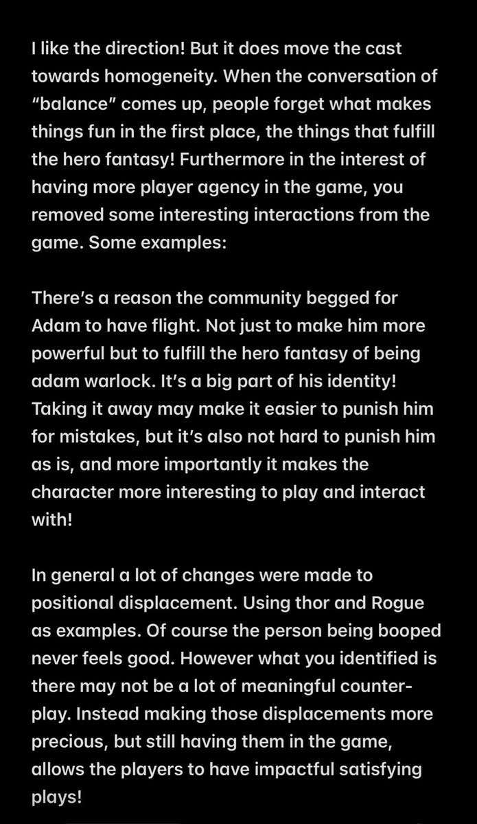 StanzaDaManza's tweet photo. @botPrisM I know i’m just some rando on twitter but I have a more nuanced response to your changes! I like the discussion and I appreciate you putting the takes out there. https://t.co/EZIs2K63hP