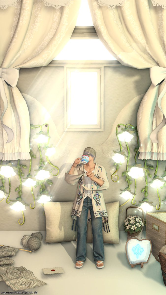 kagarI_FF14's tweet photo. #ClubNox_FF14 #おはミド
おはちゅん！どーようびー！
これは白のブース～！日常系？みたいないめーじ！
今日は９時間睡眠したからなのかなんなのか腰がばきばきでいたーい！
お互い無理せずがんばろーね★ https://t.co/4p1SyqCUQ2