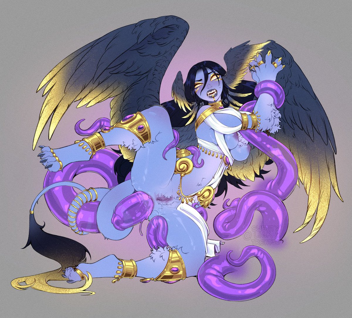 sweetlicktreats's tweet photo. A bit tangled up~
//Marine https://t.co/okW4eyRchD