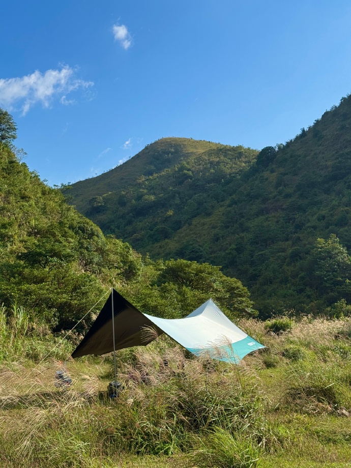 bairg270052's tweet photo. Just woke up to mountain air and birdsong by the tent, no alarm clock needed—this is the best reset ever.  #CampVibes https://t.co/NMhYxmr7Sa
