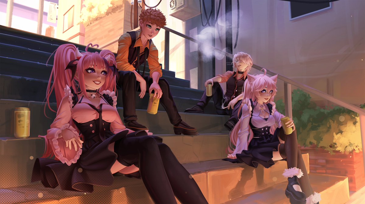 aur0di's tweet photo. Cafe after hours
#ironmouseart #nyanart #aethelart https://t.co/kI8v8Uy7BU