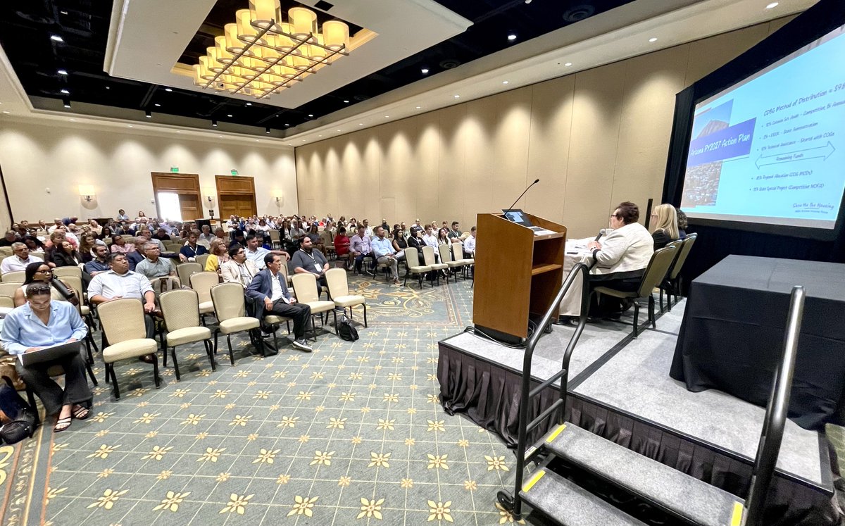 AZHousing's tweet photo. The final event of the 2026 Arizona Housing Forum today is an ADOH public hearing for all affordable housing developers and service providers to give feedback and public comment on the issuance of our new Qualified Allocation Plan. Thanks for a great Forum and see you next year!! https://t.co/PPpBa6oNHF