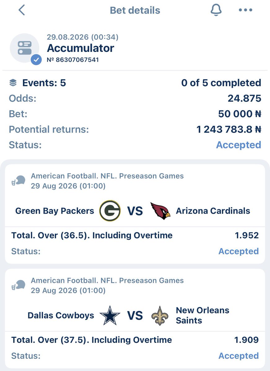 manuelcletus_'s tweet photo. American football On 1xBet🏈🏆🍀

Code👉 3EYZ4

Promo Code: MANUELX1X

Play here 👉 https://t.co/XLmfl6i8rc https://t.co/ViTqAOp4wr