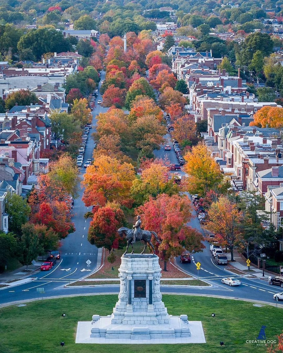 EchoesofWarYT's tweet photo. This is the Monument Avenue in Richmond VA and I can't wait for it to look like this again. https://t.co/oCfM1v4D5C