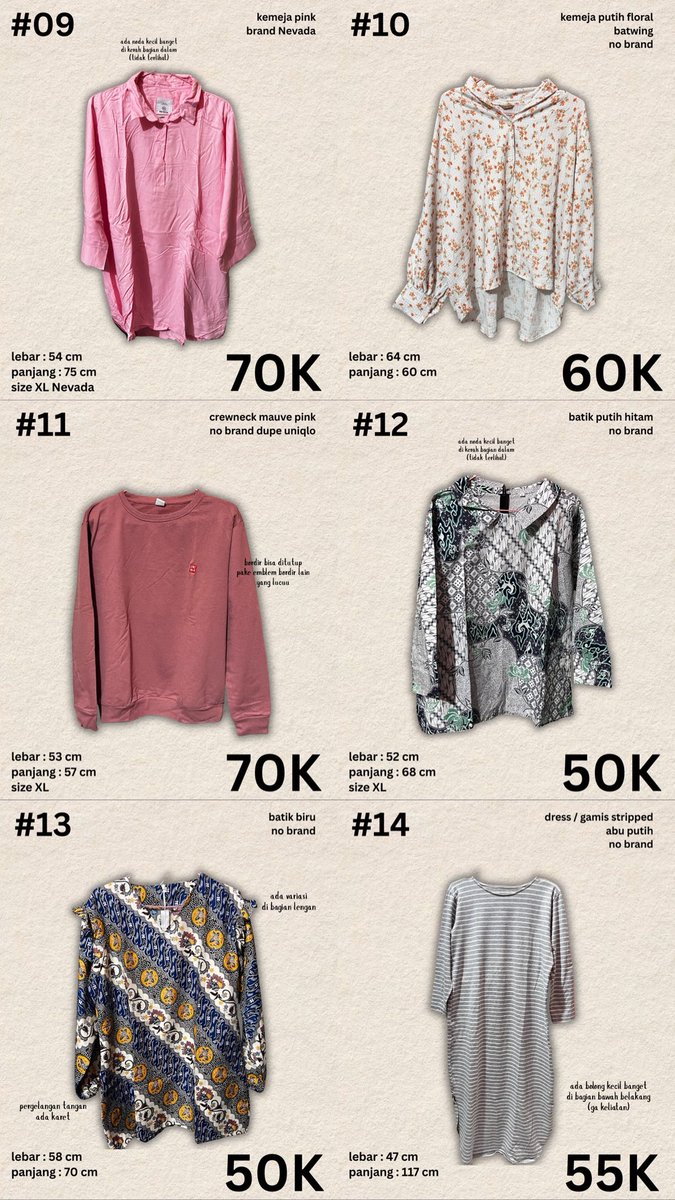 wearitpls's tweet photo. wts inii guys, ada leather jacket, celana pendek jeans, jeans item, tunik, kemeja, batik, dress, ld besar friendly yaa, masii bolee nego yaaa, udah include packing &amp; admin 🍊 https://t.co/doPJBWClRh