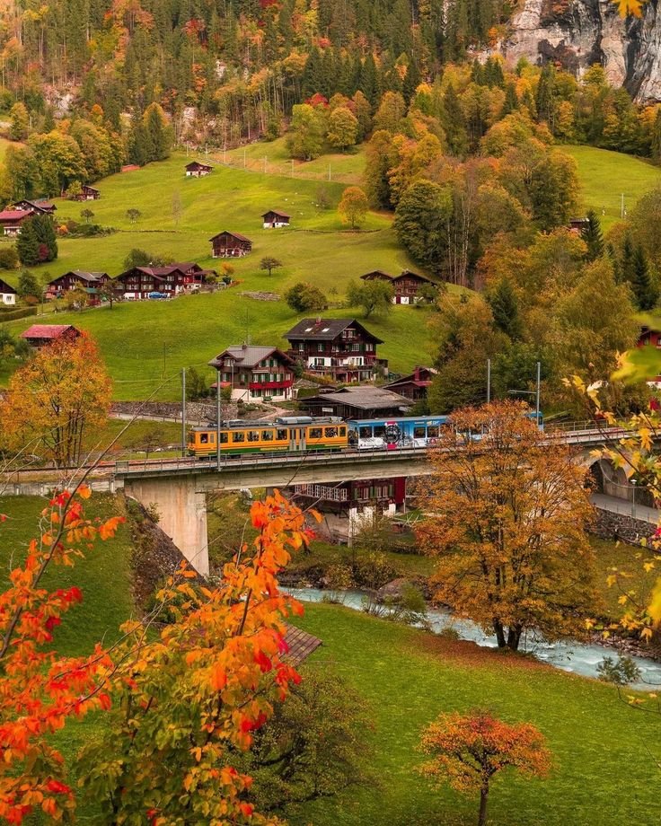 echoesofworld's tweet photo. autumn in switzerland https://t.co/x593WouIyJ