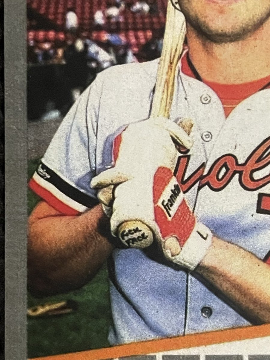 BobHowellUSA's tweet photo. Might be 1 of my favorite cards regardless of value! #RipkenFF https://t.co/P0lL2QPKtX