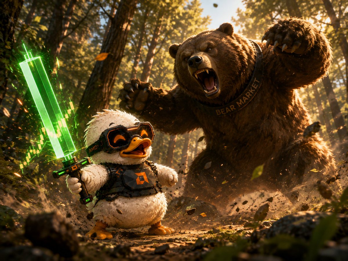 AMachineDuck's tweet photo. bears be gone 

A machine duck, the best to ever do it, will be how it goes down in history. 

$MD https://t.co/ptD3uk1IPt