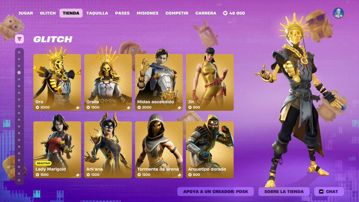 EdunavegantFN's tweet photo. Tienda de Objetos 29/08/2026

Crash Bandicoot y Spyro: 12 de Sep
Bailes: 31 Agos y 2 de Sep
Supergirl: 2 de Sep
GLITCH: 31 de Agos
Circuito de Expectación: 5 de Sep
Aura máxima: 30 y 31 de Agos

Código: Edunavegant en la tienda!💜

#Fortnite #EpicPartner https://t.co/R3nBhR2WlO