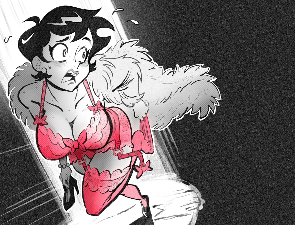 AndyMaxArt's tweet photo. Apparently yesterday was International Big Boobs Day.

So, belatedly: Happy Big Boobs Day to all the women who’ve been carrying the cause!…
because goodness knows they deserve all the support they can get. 🎀 https://t.co/aU1aaUs8dY