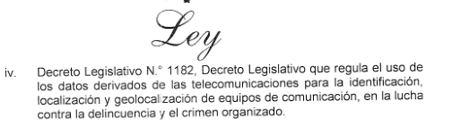cviguria's tweet photo. Ejecutivo busca modficiar por temas de lucha contra la inseguridad ciudadana y contra la delincuencia la norma que regula el uso de datos de telecomunicaciones para identificar la geolocalización de equipos de comunicación... 

Pero no ha publicado la motivación de ello, qué busca regular??? Hasta Nolan consideró que esto es un tema peligroso en las manos equivocadas.