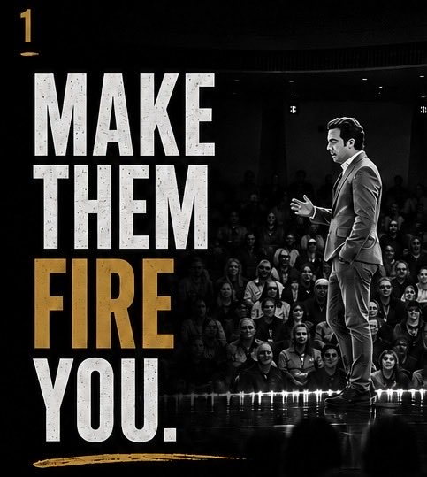 lucasmiles's tweet photo. Make them FIRE you.

Too many Christians have decided that protecting their paycheck is more important than proclaiming their faith.

I’m not telling you to be reckless, obnoxious, or bad at your job. I’m saying stop being afraid of what obedience might cost you.

If you’ve been crucified with Christ, what exactly can the world threaten you with?

Your reputation?
Your promotion?
Your platform?
Your job?

Jesus never promised that following Him would be safe. He promised that He would be worth it.