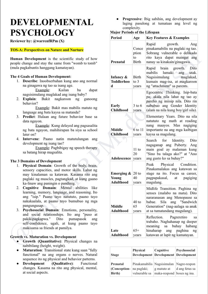 warrenfRPm's tweet photo. hi, fRPms!! me know its too late na, but i want to share my tos summarized ver of abpsych and devpsych. i think this will be good for recalling nalang before the boards.

ps: taglish sha
pps: me not sure kung kaya ko pang mag io and pa

https://t.co/ZjsFIOb3KT #rpmtwt https://t.co/WeyIN6n7FR