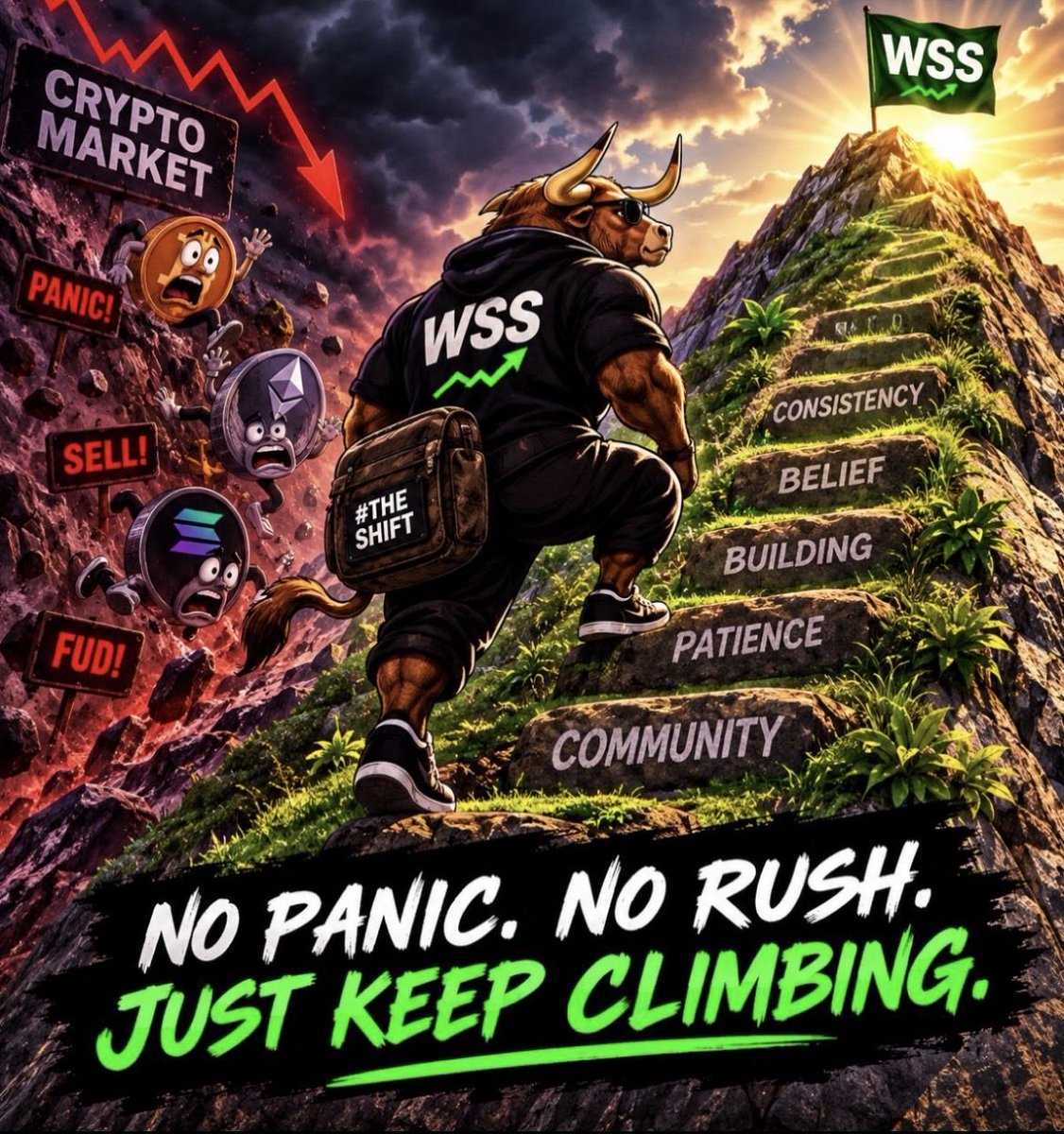 WallStreetShift's tweet photo. While the Puppet Masters on Wall Street pull the strings we cut them.
The few keep the control.
The many take the ownership.
That’s the Shift.

#WallStreetShift $WSS 
Stop Trading Wall Street
Start Shifting the Wealth

Buy WSS now:
https://t.co/gzAKNFsuLp

CA: BmMpWns5KuaoraaMFGtvUAb2HgDLi8SsKi6E33FKpump
Paste CA in @Coinbase search — WSS shows up for DEX trading

https://t.co/SVkHJEowDD

#memecoin #pumpfun #Solana #1000xgem @MustStopMurad @number1bsg @TrinaVerse

Not Financial Advice, please DYOR