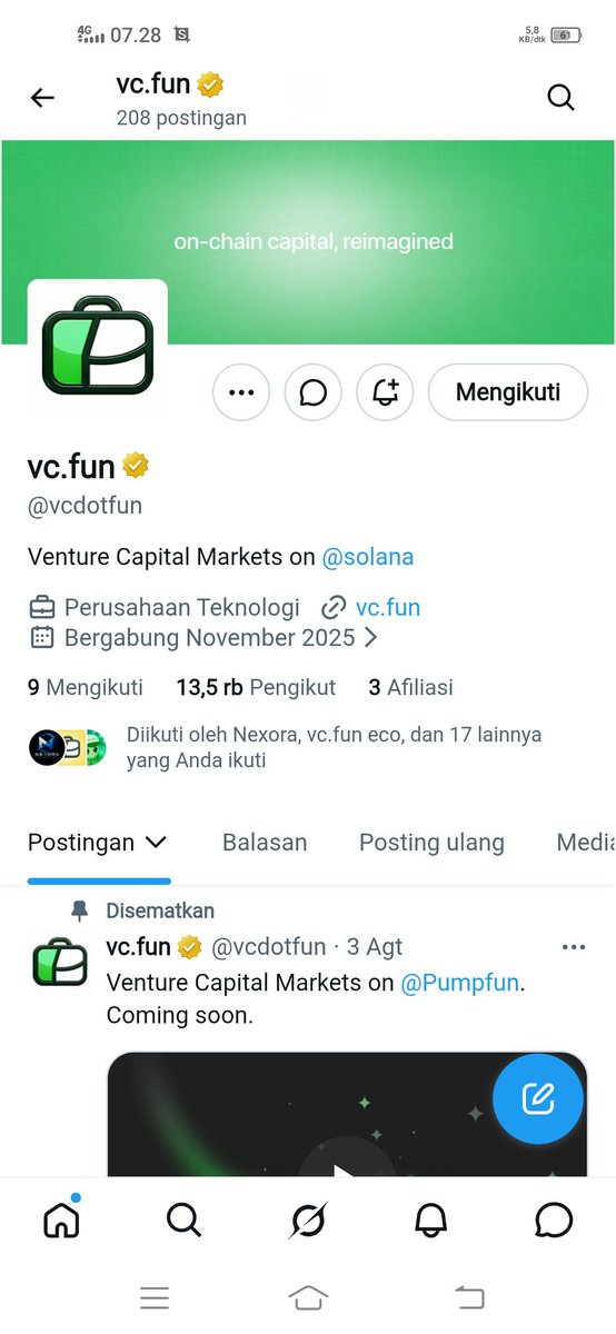 cikikopi's tweet photo. @itsgayri @vcdotfund @VcFunEco @pr1nt3d @vcdotfun Gaskeun aja bang https://t.co/ayUWtp1eGP