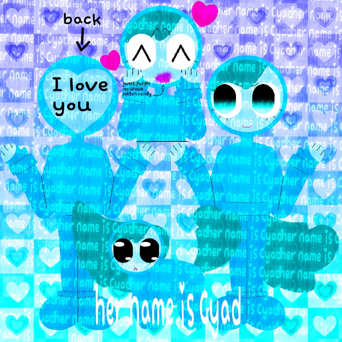 candyheartcpr6's tweet photo. #endacopia #andysona #bullyoc #ihatehuman #endacopiaoc #IHATEMOTHERMOOSEXCHARLIECAT her name is Cyad and she want bullying andyland and making fun of andyland! But she likes that female pink andysona because she loves pink characters and she wants to marry pink characters/ocs https://t.co/ceZXgnQRUi