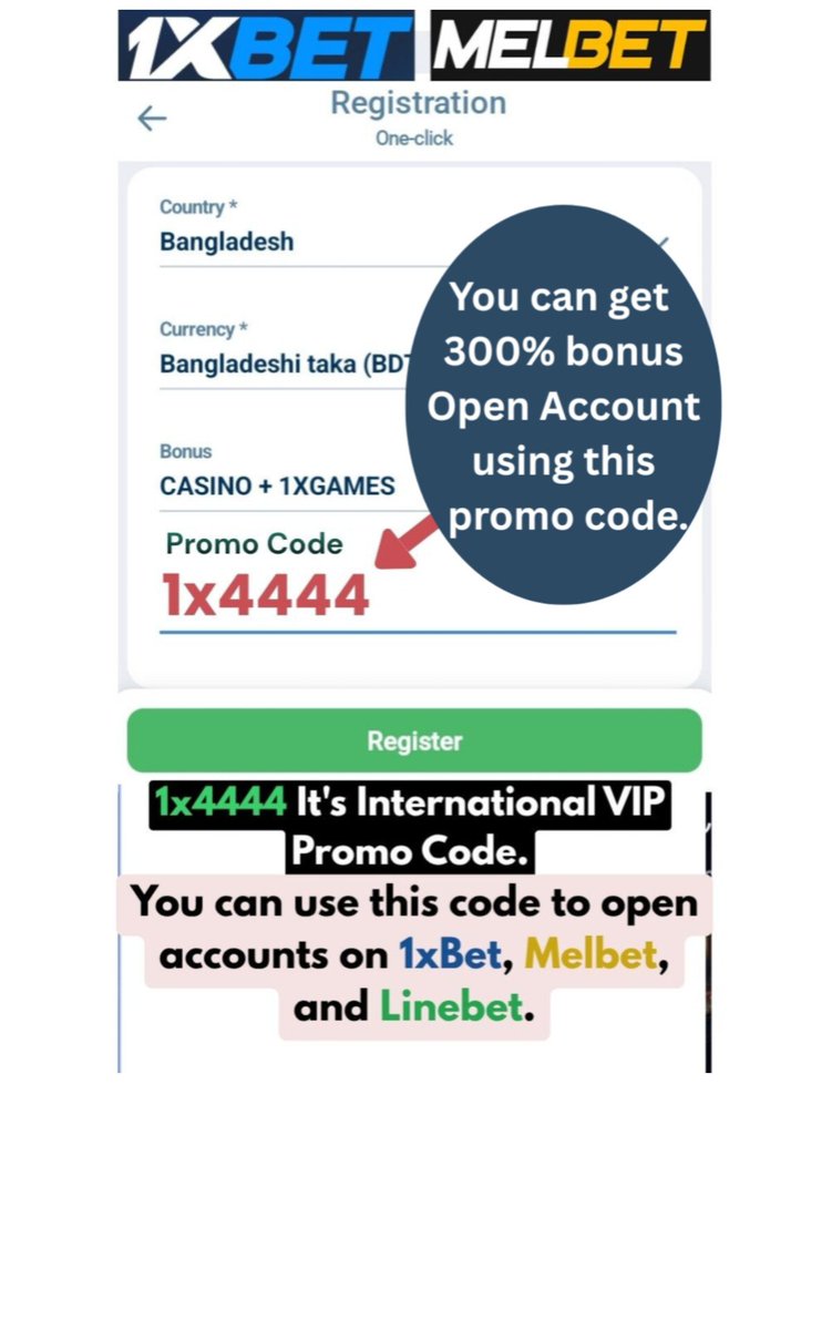 GangMohsin's tweet photo. Betting Registration promo code 1x4444 https://t.co/OdhMQHbYPK
