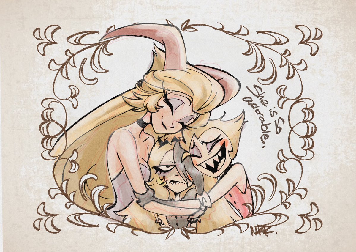 NKK331908's tweet photo. いちばん大事なもの💫

teen Charlieがかわいいのでギュッてさせました🦇

#HazbinHotelFanarts 
#morningstarfamily https://t.co/P3FVcFvmTP