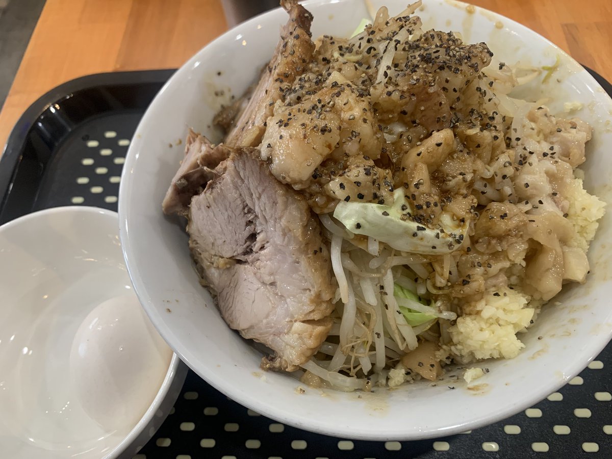 krag_hina's tweet photo. 今日のお昼ご飯٩(๑>∀<๑)۶
にんにくも油もモリモリだよ！ https://t.co/ixdJLHbb51